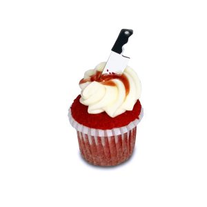 Halloween red velvet mini cake