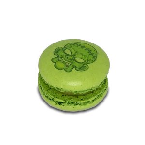 Zombie printed macaron