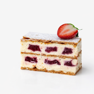 Strawberry mille feuille