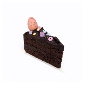 Easter fudgy cake