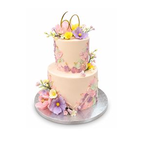 Pastel garden torta