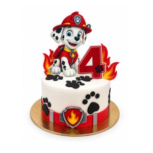 Marshall tűzoltós mancs őrjárat mese torta